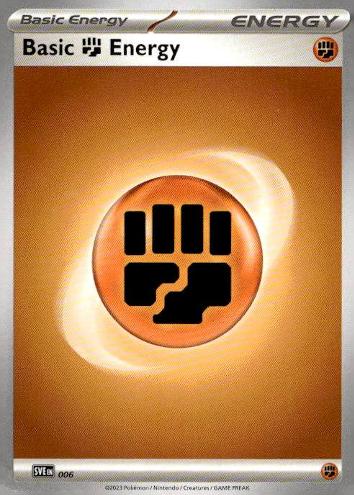 Prize Pack Series Cards #006 Basic Fighting Energy
