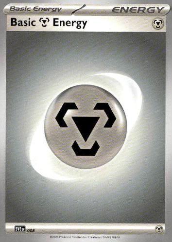 Prize Pack Series Cards #008 Basic Metal Energy