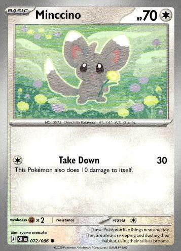 ME04: Chaos Rising #072/086 Minccino