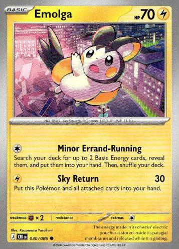 ME04: Chaos Rising #030/086 Emolga