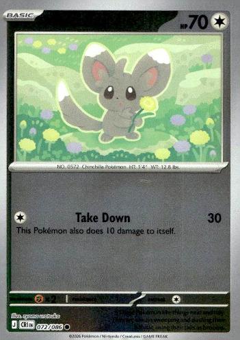 ME04: Chaos Rising #072/086 Minccino