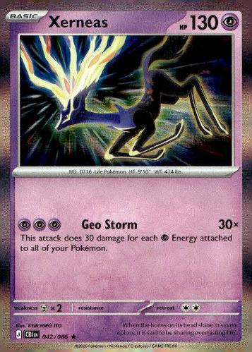 ME04: Chaos Rising #042/086 Xerneas