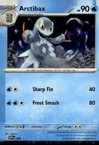 SV: Scarlet & Violet Promo Cards #064 Arctibax