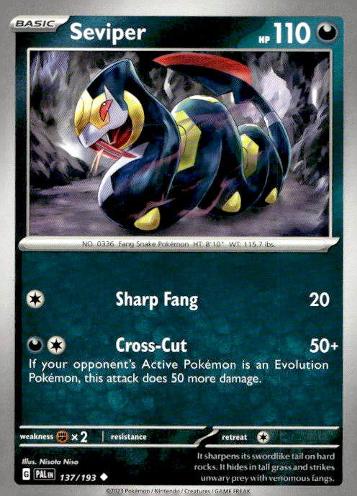 SV02: Paldea Evolved #137/193 Seviper