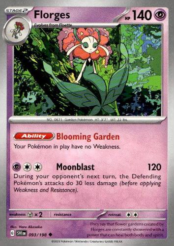 SV01: Scarlet & Violet Base Set #093/198 Florges