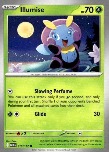 SV06: Twilight Masquerade #010/167 Illumise