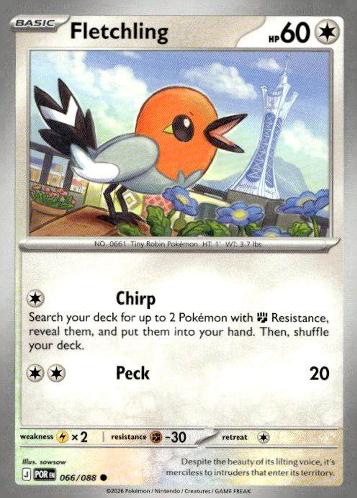 ME03: Perfect Order #066/088 Fletchling