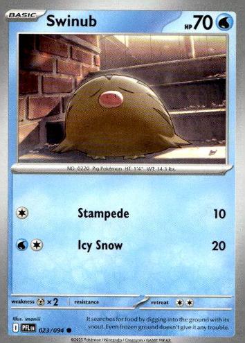 ME02: Phantasmal Flames #023/094 Swinub