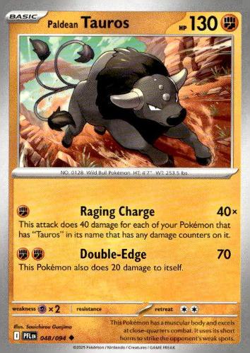 ME02: Phantasmal Flames #048/094 Paldean Tauros