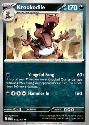 ME02: Phantasmal Flames #066/094 Krookodile