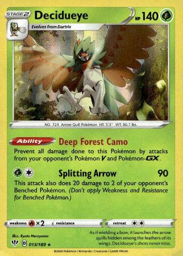 S3: Infinity Zone #008/100 Decidueye