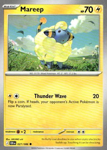 M4: Ninja Spinner #027/083 Mareep