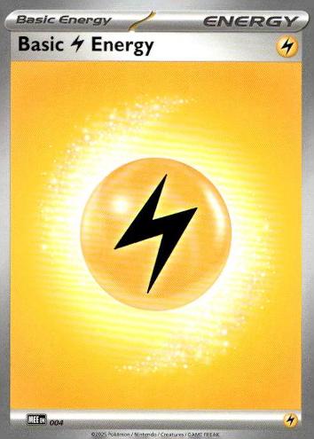 SVE: Scarlet & Violet Energies #004 Basic Lightning Energy
