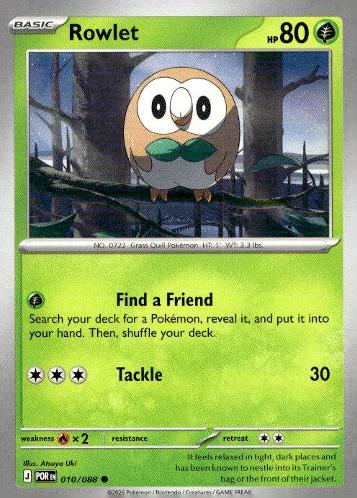 ME03: Perfect Order #010/088 Rowlet