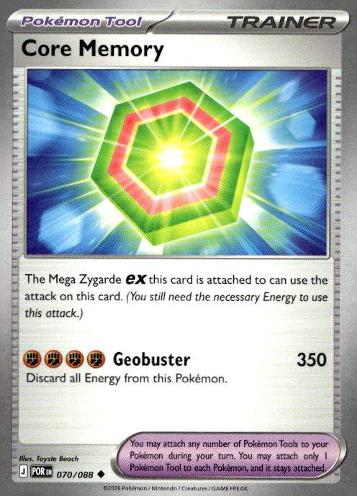 Prize Pack Series Cards #070/088 Core Memory