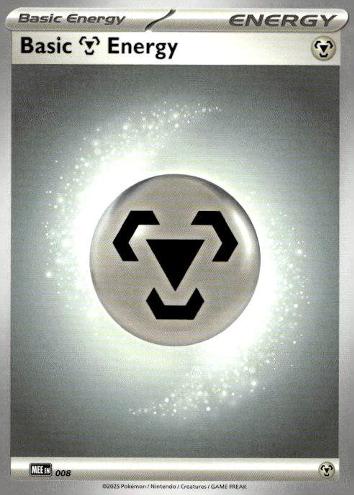 Prize Pack Series Cards #008 Basic Metal Energy
