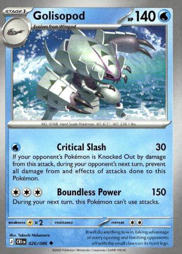 ME04: Chaos Rising #026/086 Golisopod