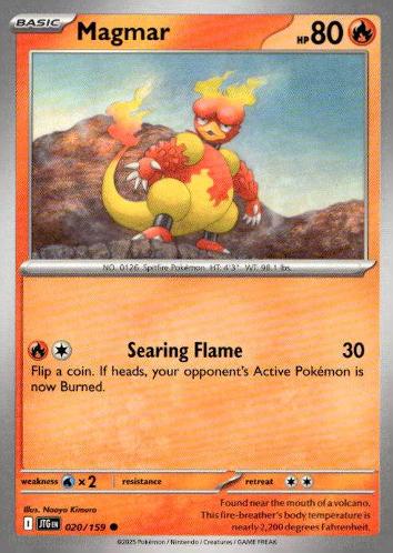 SV09: Journey Together #020/159 Magmar