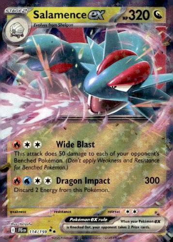 Miscellaneous Cards & Products #114/159 Salamence ex