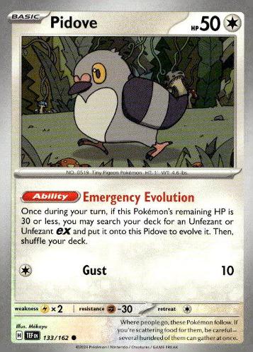 SV05: Temporal Forces #133/162 Pidove