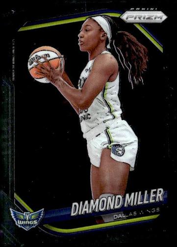 2025 Panini Prizm WNBA #27 Diamond Miller