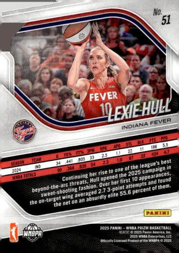 2025 Panini Prizm WNBA #51 Lexie Hull