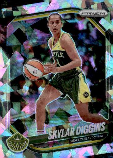 2025 Panini Prizm WNBA #123 Skylar Diggins Ice Prizms