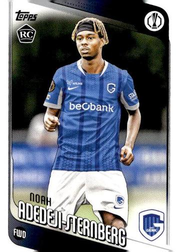 2025-26 Topps UEFA Club Competitions #122 Noah Adedeji-Sternberg