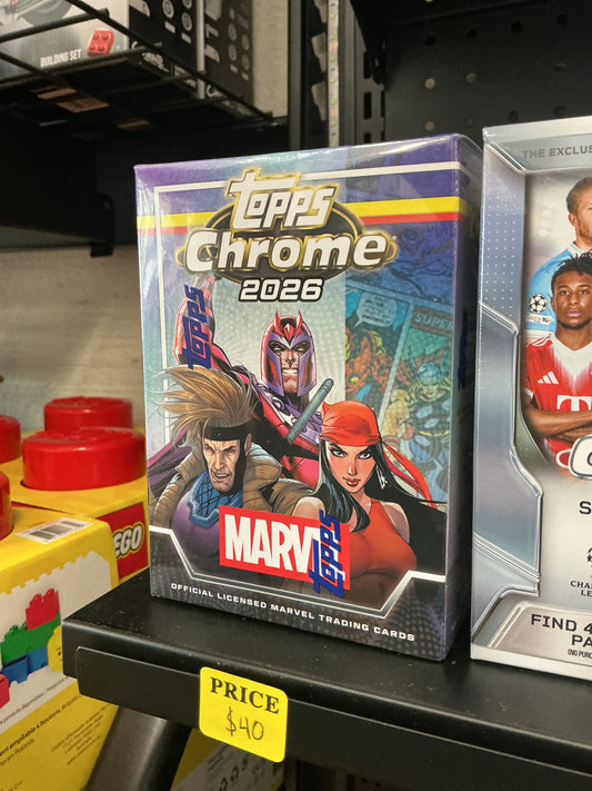 2026 Topps Chrome Marvel Comics Value Box