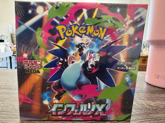 Pokemon TCG Card Game 2025 Japanease InfernoX Booster Box M2 w /shrink 1 Box