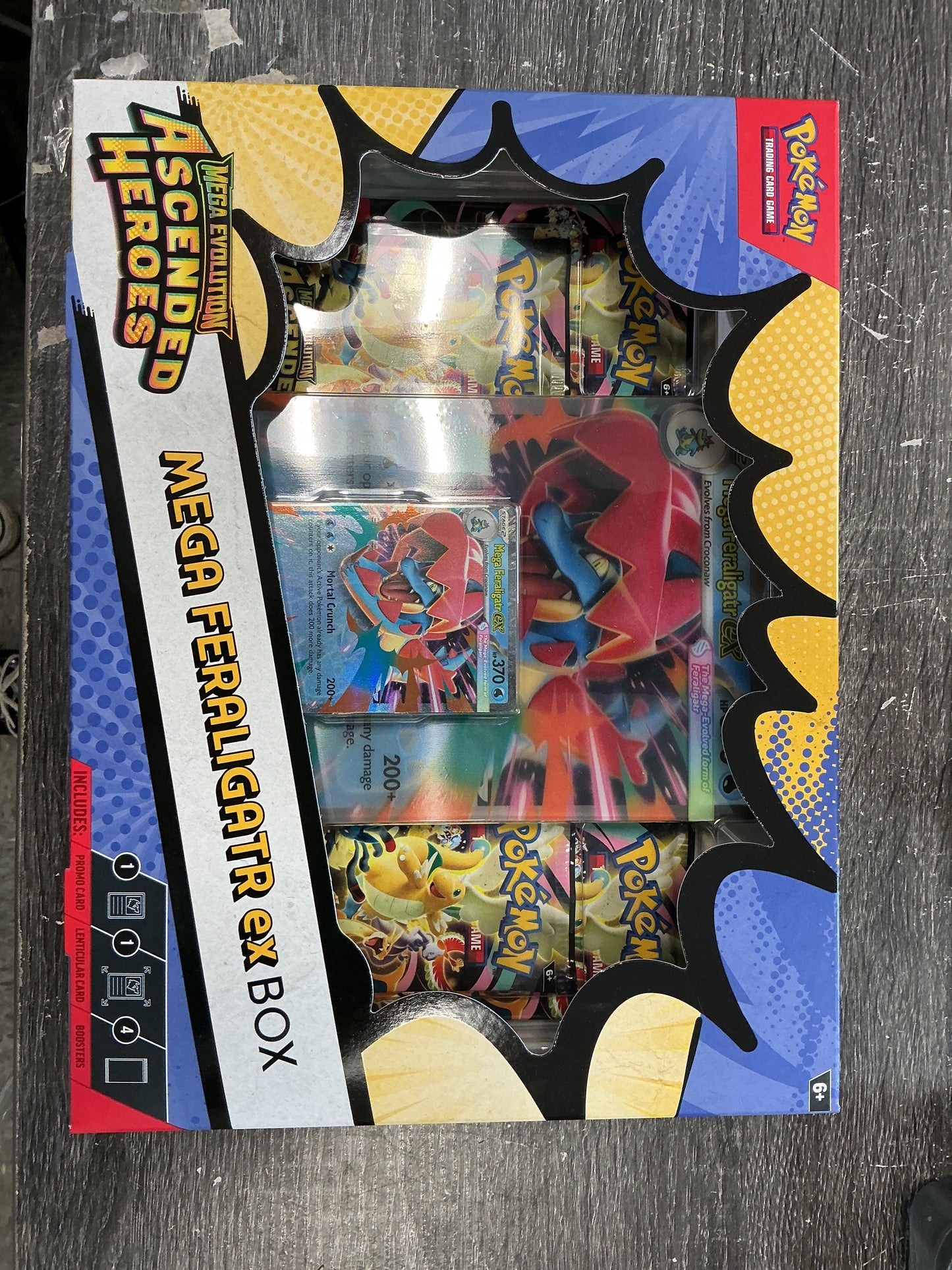 Ascended Heroes Mega Feraligatr ex Box