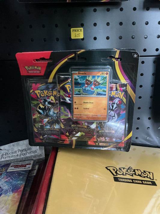 Pitch Black 3-pack Blister
