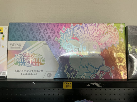 Prismatic Evolutions Super Premium Collection