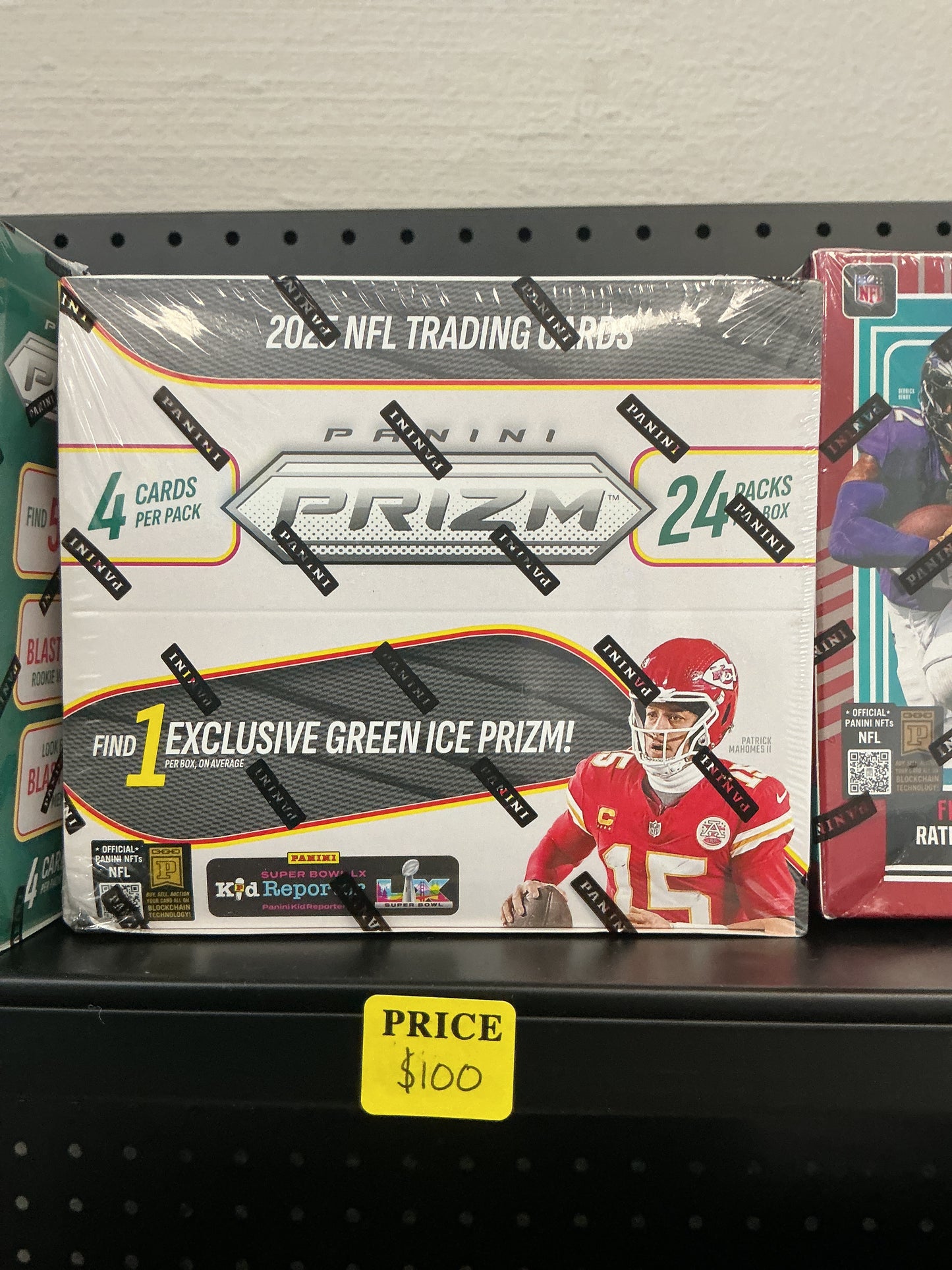 2025 Panini Prizm Football Retail Box