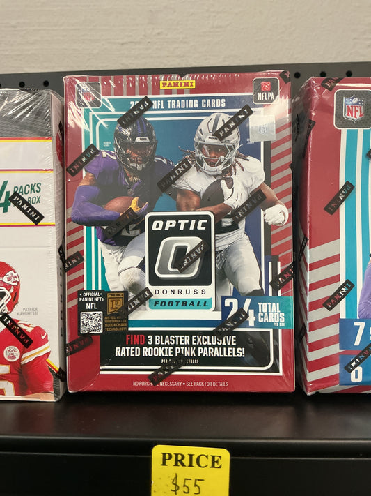 2025 Panini Donruss Optic Football Blaster Box
