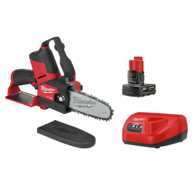 Milwaukee M12 FUEL HATCHET 6in Chainsaw - Red (2527-21) Kit