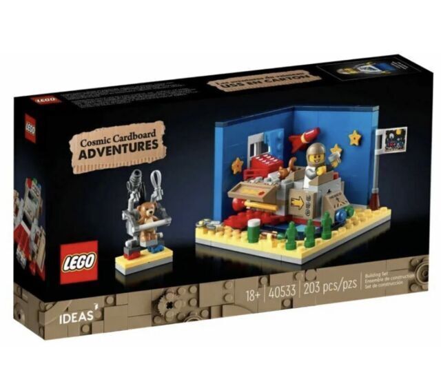 LEGO Ideas: Cosmic Cardboard Adventures - 203 Piece Building Set [LEGO, #40533]